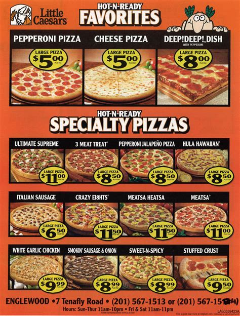 The global chain that little caesars is today began with a blind date between mike ilitch and marian bayoff that was arranged by mike's father in 1954. Little Caesar's Englewood had opened