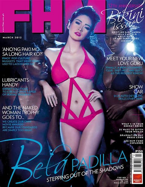 Click On Sexy Photos Of Bela Padilla Inside Fhm Philippines March