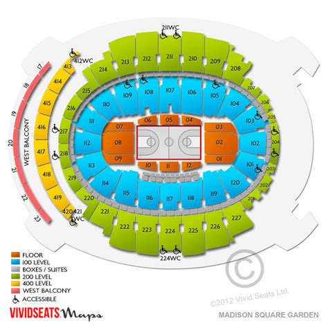 Madison Square Garden Tickets Madison Square Garden Seating Chart