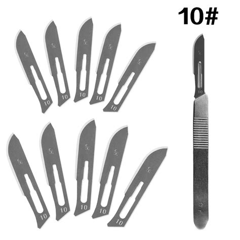 1pcs Scalpel Knife With 10pcs Sculpting Blades 10 11 12 15 Animal