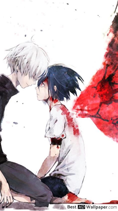 We hope you enjoy our growing collection of hd images to use as a background or home please contact us if you want to publish a kaneki tokyo ghoul iphone wallpaper on our site. Love Wallpaper Kaneki And Touka : Desktop Wallpaper Ken ...