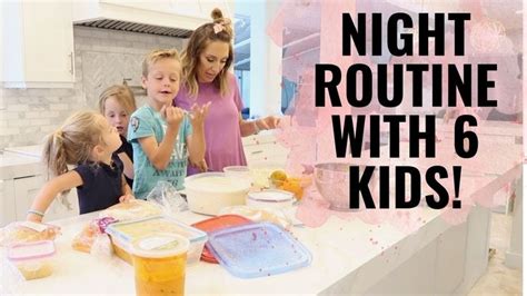 Night Routine With 6 Kids Bedtime Hacks For Kids Jordan Page