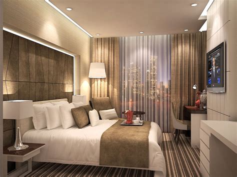 Bedroom 5 Star Hotel Room Interior Design Centaur Design