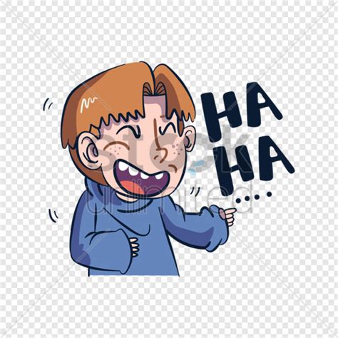 Laughing Man No Face Cartoon Character Hd Png Download 600x600