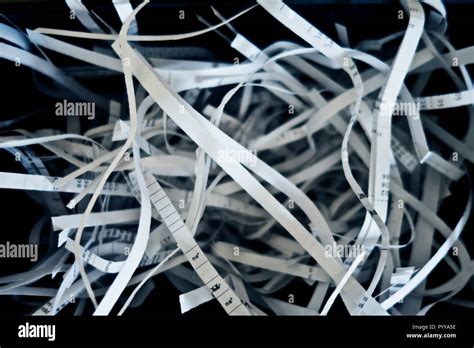 Shredded Paper High Resolution Stock Photography And Images Alamy