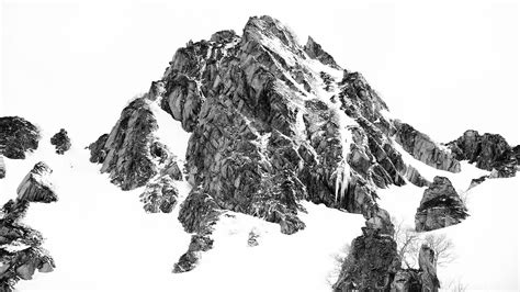 Online Crop Snow Capped Mountain Mountains Snow Nature Landscape