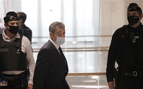 Former french president nicolas sarkozy, wearing a protective face mask, arrives for the verdict in his trial on. French prosecutors seek prison term for Sarkozy in graft ...
