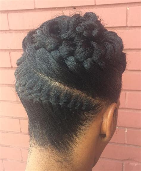 50 Updo Hairstyles For Black Women Ranging From Elegant To Eccentric