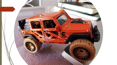 Jeep Wrangler Naranja Fjv Hot Wheels Treasure Hunt Serie Mud