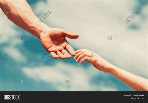 Giving Helping Hand Image And Photo Free Trial Bigstock