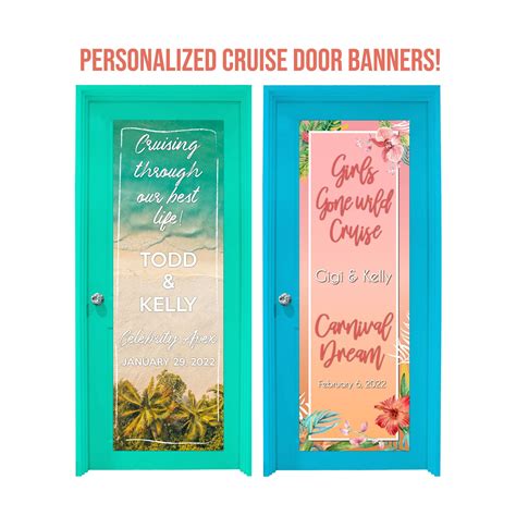 Custom Cruise Door Banner Decorations Cruise Cabin Door Sign Etsy Uk