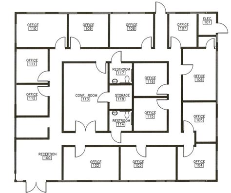 Office Floor Plans Office Space Is Available For Rent Or Lease