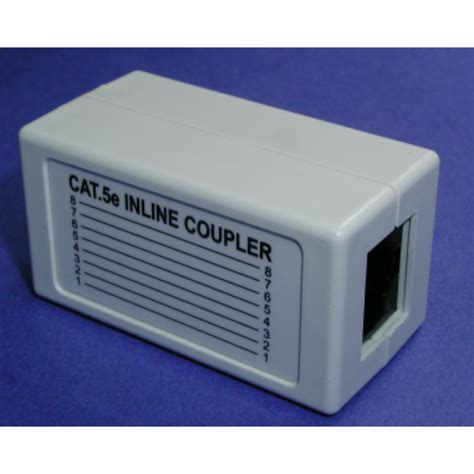 Cat 5e Coupler Splice For Cat 5e Cables