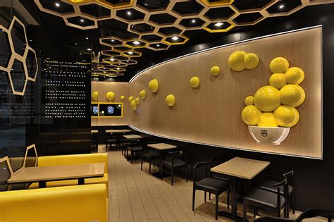 As Design Create Playful Honeycomb Restaurant Rice Home