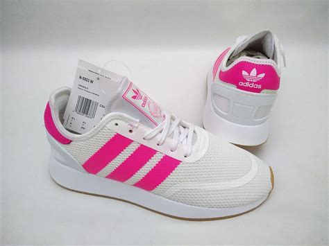 Tênis Adidas N5923 Branco Rosa Pink Iniki Novo Original Tênis