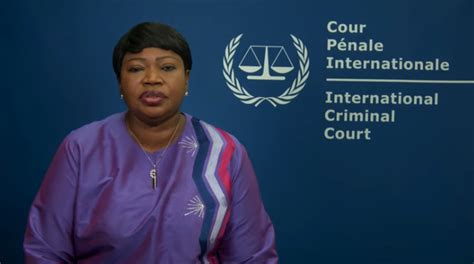 Breaking news about fatou bensouda from the jerusalem post. Initial Palestinians reactions to the International ...