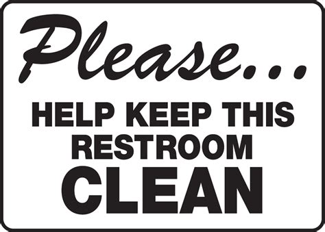 Restroom Signs Mrst Vs