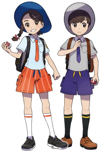Pokémon Scarlet And Violet Protagonists And Friends Characters Tv