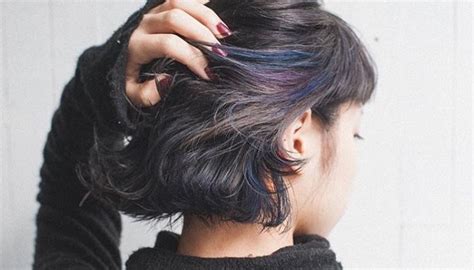 Hidden Hair Color Ideas New Trend For Dyed Hair