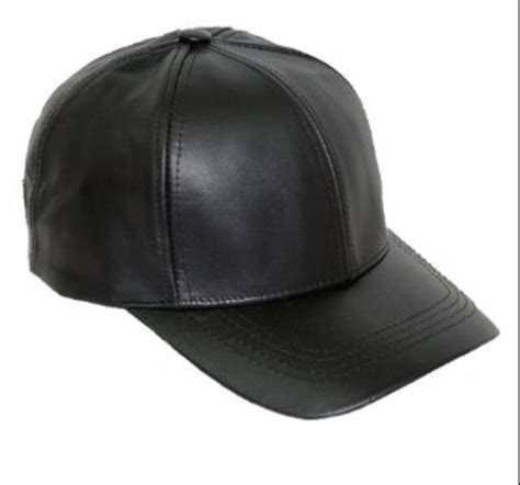 Black Leather Cap Leather Baseball Cap Leather Cap Leather Skin