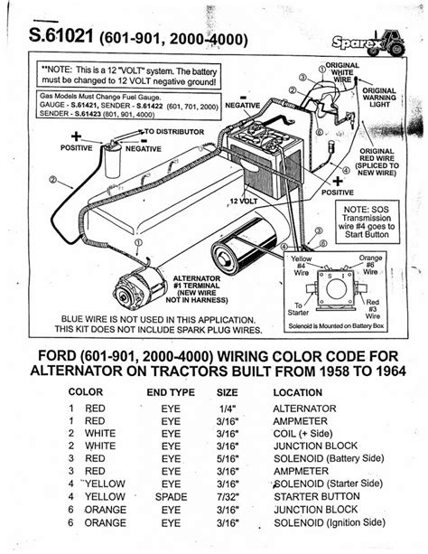 Ford Tractor 8n Wiring Diagram