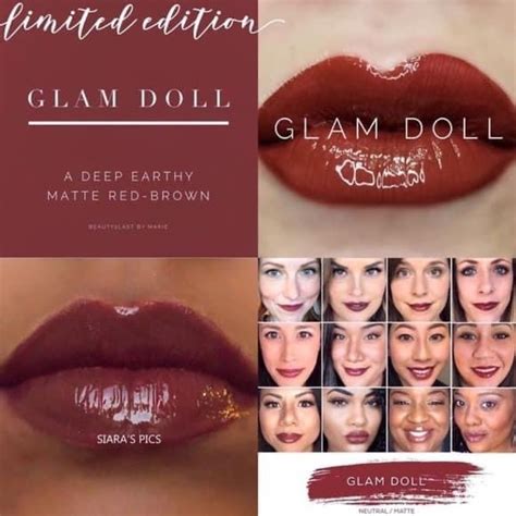 SeneGence Makeup Brand New Limited Edition Glam Doll Lipsense Color