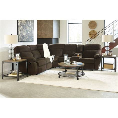 Ashley homestore is the no. Ashley Furniture Demarion Sectional in Chocolate ...