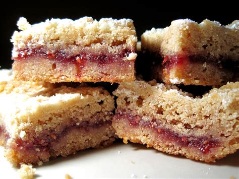 Have you played cj recently? Austrian Raspberry Shortbread Bars - Want Dessert