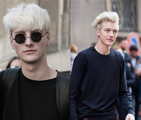 Platinum Blonde Mens Hairstyles To Be The Trend
