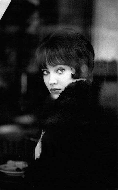 Anna Karina On The Set Of Vivre Sa Vie 1962 French Film Directed By