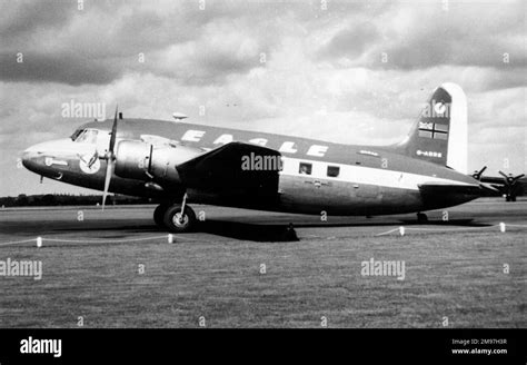 Vickers Vc 1 Viking Side View On The Ground Eagle Stock Photo Alamy