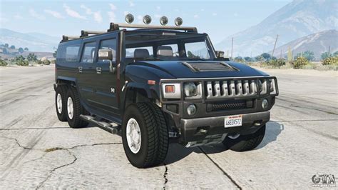 Hummer H2 6x6 For Gta 5