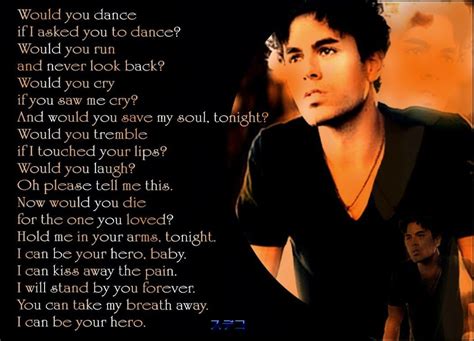 You can run, you can hide but you can't escape my love. I Like It Enrique Iglesias Lyrics - LyricsWalls