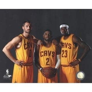 Kevin Love Kyrie Irving And Lebron James 2014 Sports Photo Item