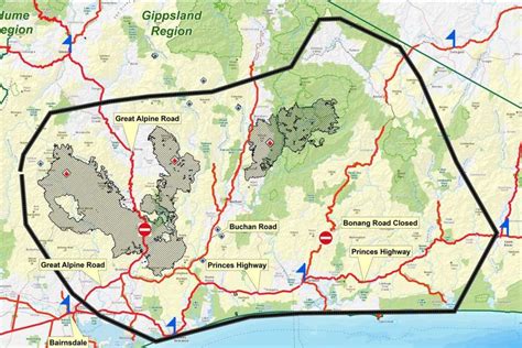 Echa un vistazo a los 14 vídeos y fotos de gippsland lakes discovery trail que han tomado los miembros de tripadvisor. East Gippsland potential fire impact area - ABC News ...