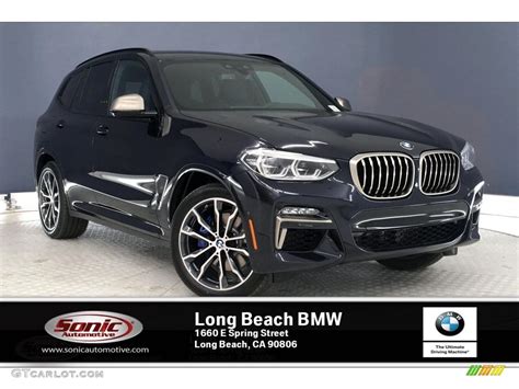 Laser cut stainless steel brackets. 2020 Carbon Black Metallic BMW X3 M40i #136081884 | GTCarLot.com - Car Color Galleries
