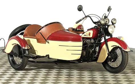 ‘labor Of Love 1947 Indian Chief Motorcycle With Factory Sidecar