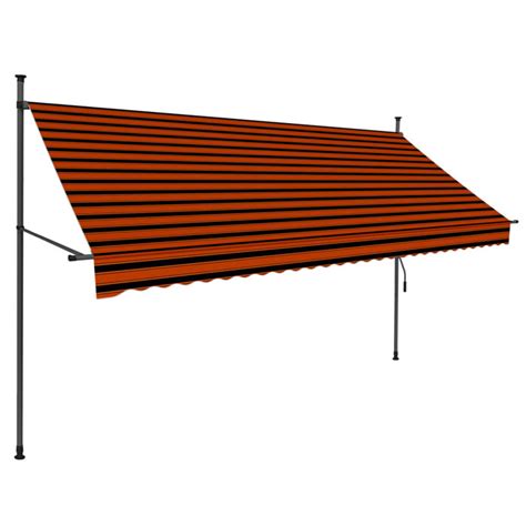 Arlmont And Co Valcour Polyester Retractable Standard Patio Awning