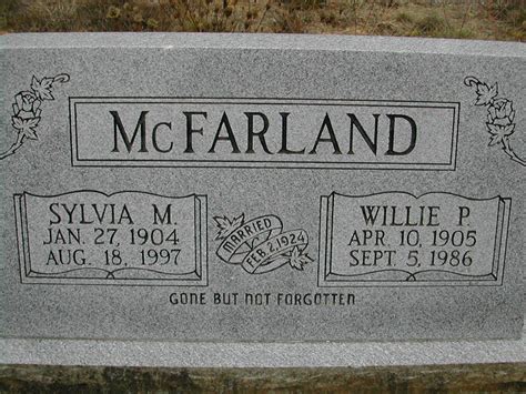 Sylvia M Mcfarland 1904 1997 Find A Grave Photos