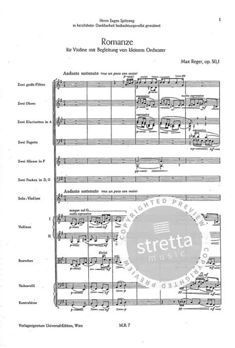two romances op 50 from max reger buy now in the stretta sheet music shop