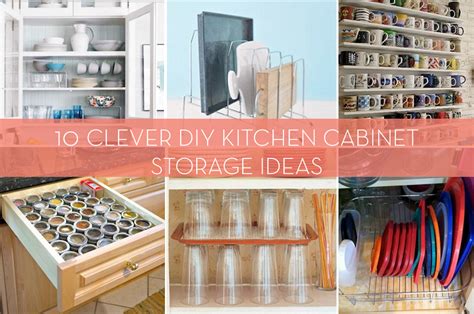 How to organize your medicine cabinet. Roundup: 10 Creative DIYs To Organize Your Kitchen ...