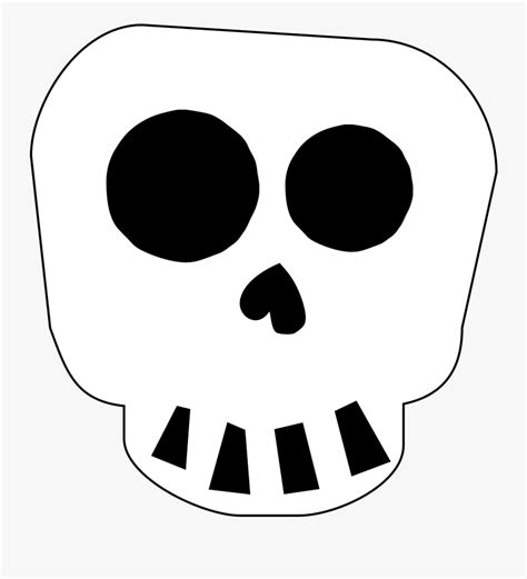 Free Printable Halloween Skull Decoration Banner Cute Skeleton Head