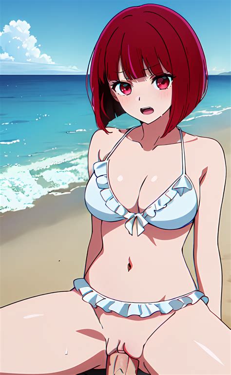 Rule 34 Ai Generated Anime Arima Kana Bikini Cowgirl Position Large Breasts Oshi No Ko Ranwai