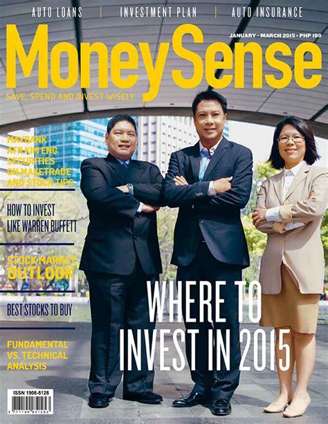 Moneysense 1st Quarter 2015 Issue Available Now Moneysense Philippines