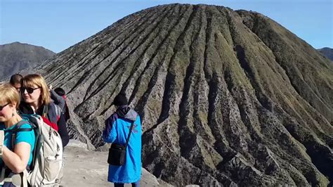 Crater Of Mount Bromo Kawah Gunung Bromo Indonesia East Java