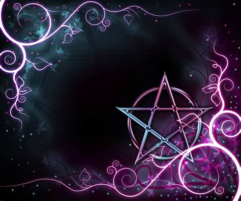 Gorgeous Pentagram Graphic Pagan Wiccan Witchy Wiccan Art Wiccan Wallpaper Wiccan