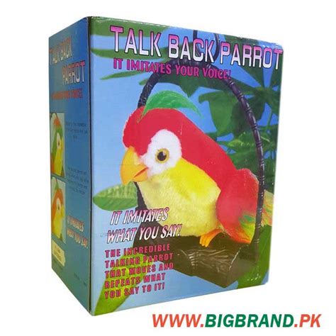 Imitates Your Voice Multi Color Talk Back Parrot