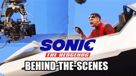 The Making Of Sonic The Hedgehog Behind The Scenes Jim Carrey Ben