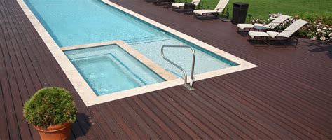 Semi inground pools are a little bit different in terms of aesthetics and the installation process, so in this article, we're breaking down the key factors that set semi inground pools apart to help you decide if it's a good fit for you. Image result for semi inground pool | Pool landscaping ...