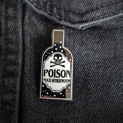 Poison Bottle Pin Moonbloom